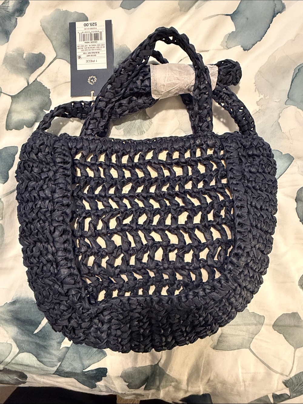 Navy Blue “Ciao” Bag - Picture 7 of 8